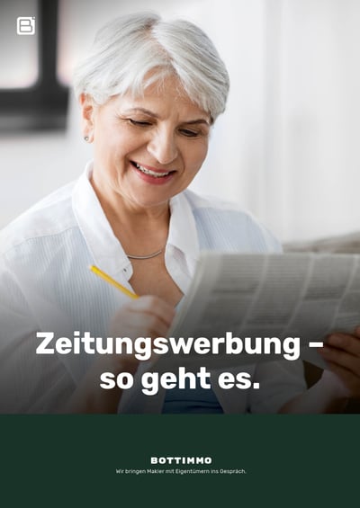 Cover für Zeitungswerbung