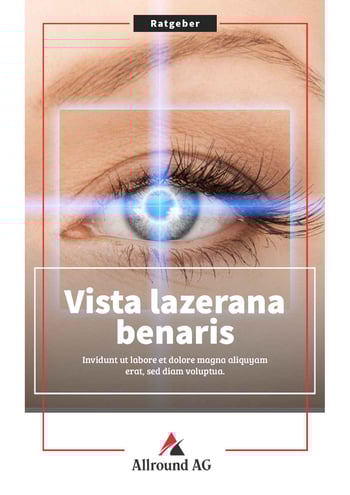 Cover für Augen Lasern