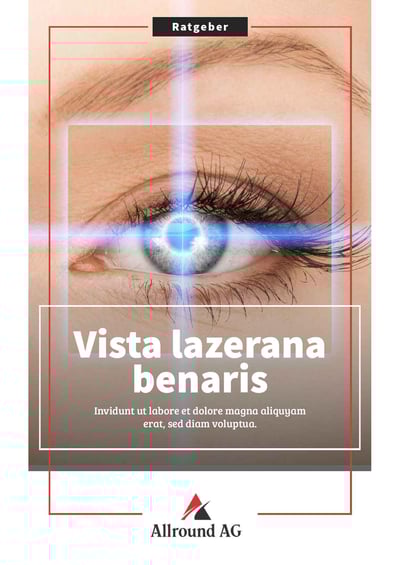 Cover für Augen Lasern